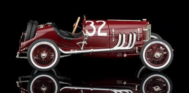 Alt view image 2 of 4 - Mercedes Benz Targa Florio #32 Christian Lautenschlager Targa Florio (1924) Ltd Ed to 600 pcs 1/18 Diecast Model by CMC