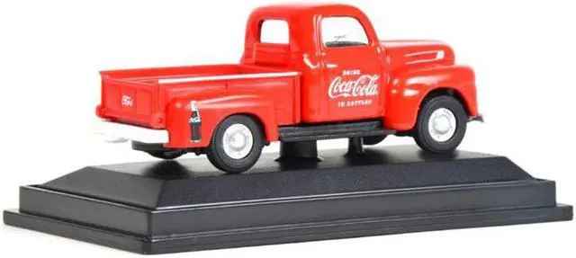 Alt view image 2 of 5 - 1948 Ford F1 Pickup Truck "Coca-Cola" Red 1/72 Diecast Model Car by Motorcity Classics