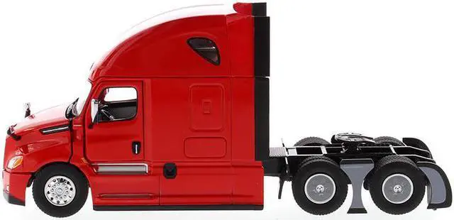 Alt view image 2 of 8 - Freightliner New Cascadia Sleeper Cab Truck Tractor Red 1/50 Diecast Model by Diecast Masters