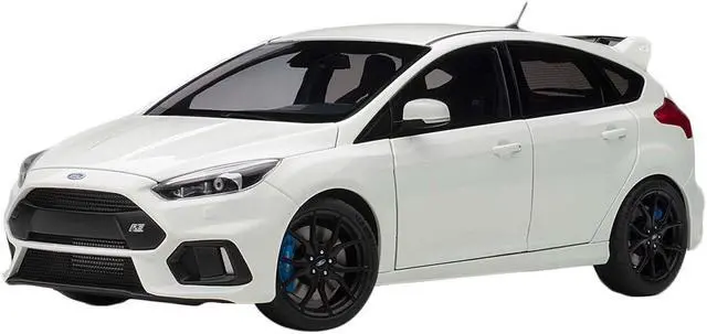 Main image of 2016 Ford Focus RS Frozen White 1/18 Model Car by Autoart
