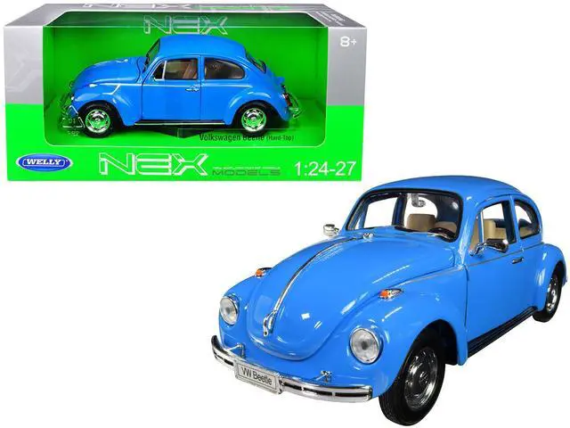 Main image of Volkswagen Beetle Blue 1/24-1/27 Diecast Model Car by Welly