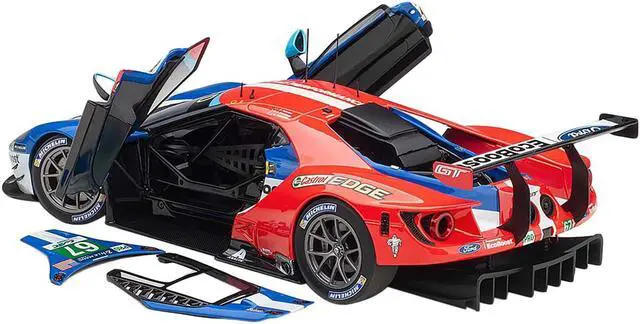 Alt view image 2 of 6 - Ford GT #67 Harry Tincknell - Andy Priaulx - Pipo Derani 24H Le Mans (2017) 1/18 Model Car by Autoart