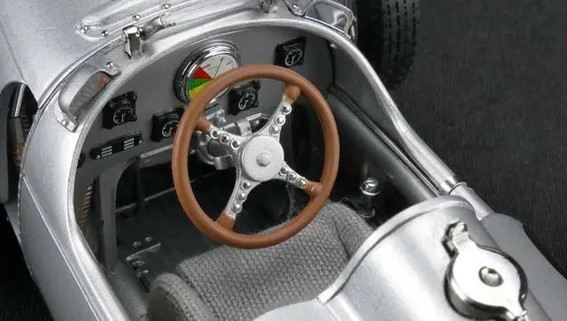 Alt view image 2 of 5 - 1936 Auto Union Type C Silver #18 Eifel Race Bernd Rosemeyer Limited Edition to 1500pcs 1/18 Diecast Model Car by CMC