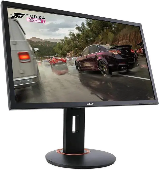 Alt view image 6 of 11 - Acer XFA240 BMJDPR 24" Full HD 1920x1080 144Hz 1ms AMD FreeSync Built-in Speakers DVI HDMI DisplayPort Backlit LED Gaming Monitor