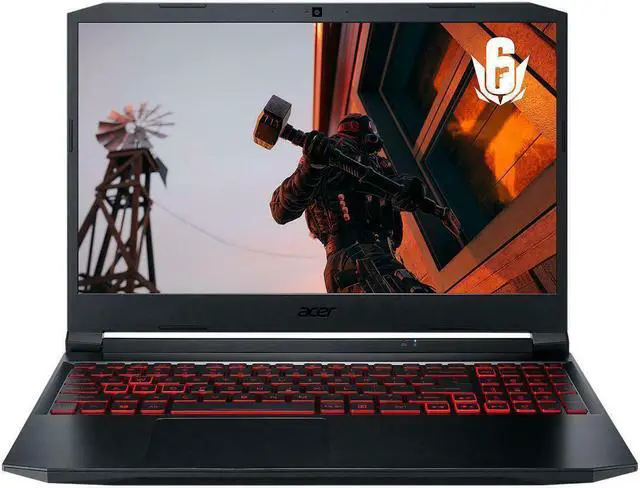 Acer Nitro 5 - 15.6" Laptop AMD Ryzen 5 5600H 3.3GHz 8GB RAM 512GB SSD W10H