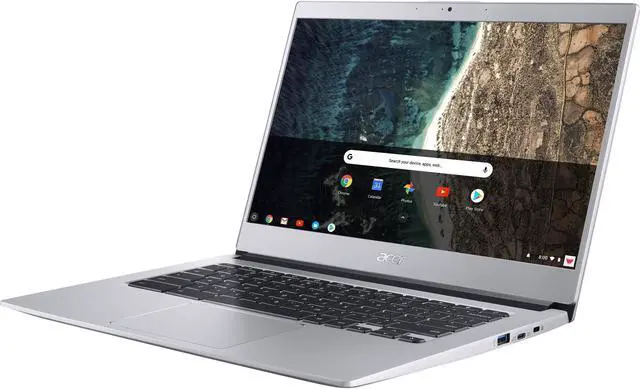 Alt view image 3 of 7 - Acer Spin 514 - 14" Chromebook AMD Ryzen 3 2.6GHz 4GB RAM 64GB Flash ChromeOS
