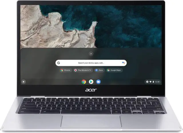 Main image of Acer Spin 513 - 13.3" Touchscreen Chromebook Kryo 468 2.10GHz 8GB 64GB ChromeOS (NX.HWZAA.004 - CP513-1H-S338)
