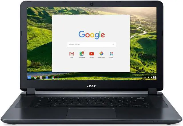 Main image of Acer Cb3-532-C4Zz 15.6" Chromebook Intel Celeron 1.6GHz 4GB 32GB Flash Chrome OS