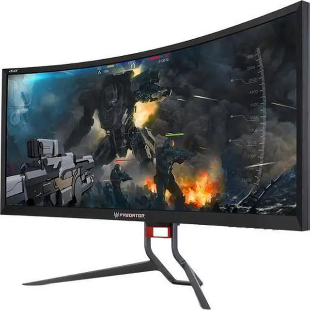 Alt view image 3 of 5 - Acer 35" 100 Hz (Standard) / 120 Hz (Overclock) VA UW-QHD LCD Monitor 4ms (GTG) NVIDIA G-Sync Curved Predator Z35 Pbmiphz (UM.CZ1AA.P01)