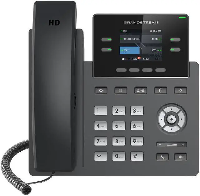 Alt view image 2 of 2 - Grandstream GRP2612W Carrier-Grade IP Phone WiFi