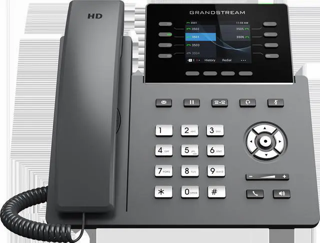 Main image of Grandstream 8 Lines, 4 SIP Accounts, 2.8in screen