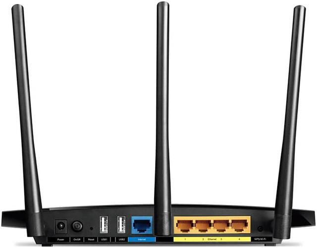 Alt view image 3 of 4 - TP-Link AC1750 Dual Band Wireless Gigabit Router