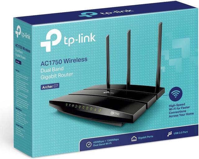 Alt view image 4 of 4 - TP-Link AC1750 Dual Band Wireless Gigabit Router