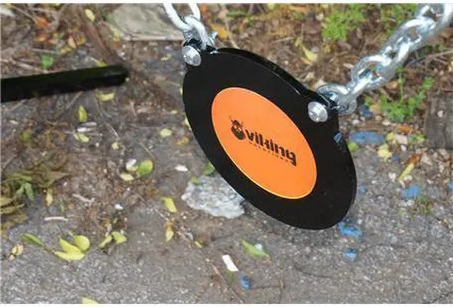 Alt view image 14 of 15 - VIKING SOLUTIONS VKS-VGT810 8 & 10 STEEL GONGS TARGET SET