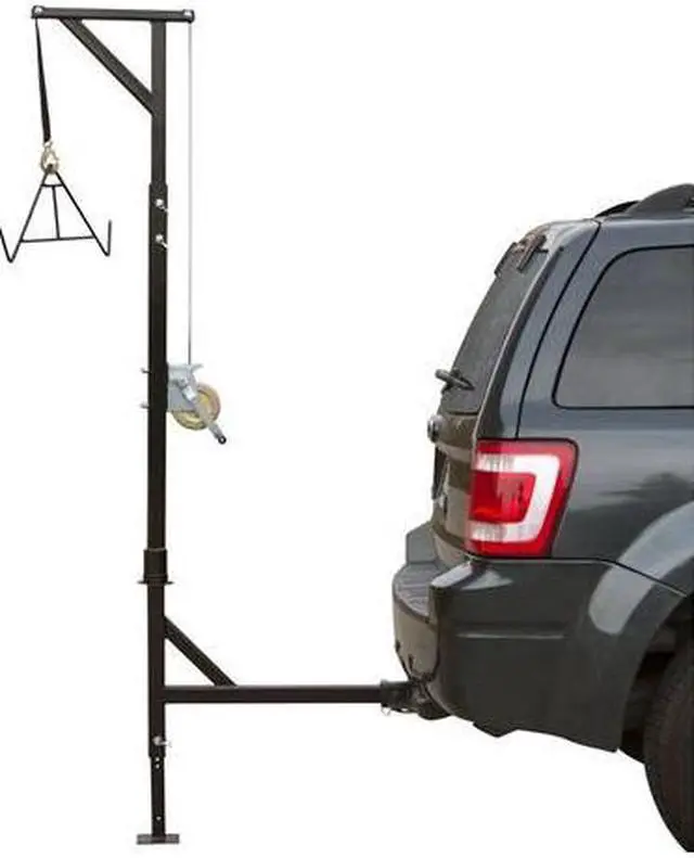 Alt view image 6 of 8 - HME Products HME-HH 360 degTruck Hitch Game Hoist - Complete Kit