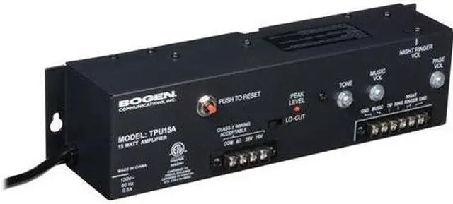 Alt view image 12 of 13 - Bogen 15 Watt Amplifier