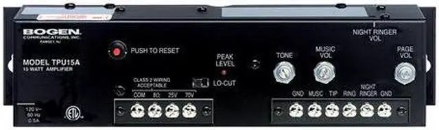 Alt view image 11 of 13 - Bogen 15 Watt Amplifier