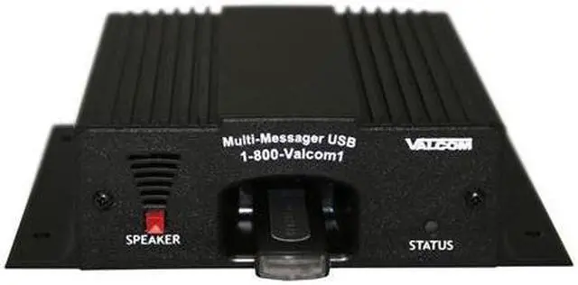 Alt view image 14 of 15 - VALCOM V-9989 MESSENGER USB DIGITAL MESSAGING SYSTEM