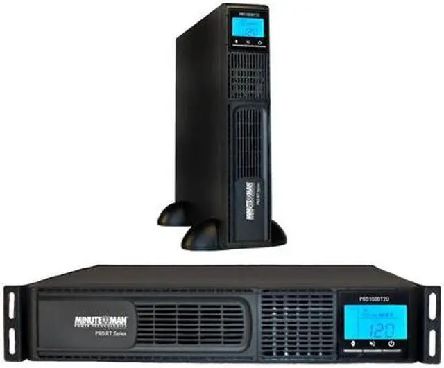 Alt view image 10 of 11 - Minuteman PRO1500RT2U PRO-RT 1500VA Tower/Rack/Wall Mountable UPS - 2U Tower/Rack/Wall Mountable - 4 Minute Stand-by - 120 V AC Input - 120 V AC Output - 8 x NEMA 5-15R Receptacle(s)