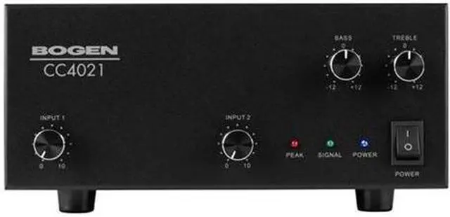 Alt view image 3 of 5 - PAGING MIXER AMPLIFIER         TWO INPUT 40 WATT