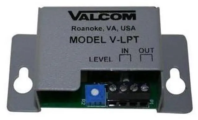 Alt view image 5 of 6 - Valcom V-LPT One way Paging Adapter for the input of one-way amplifiers and/or Valcom One-Way Self-Amplified Speakers or Horns