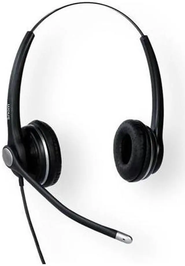 Alt view image 3 of 4 - Snom Technology A100D Wired Binural Headset With Qd Rj9