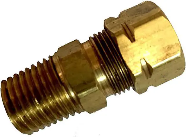 Alt view image 14 of 14 - uflex Straight Helm Fitting 1/4 NPT
