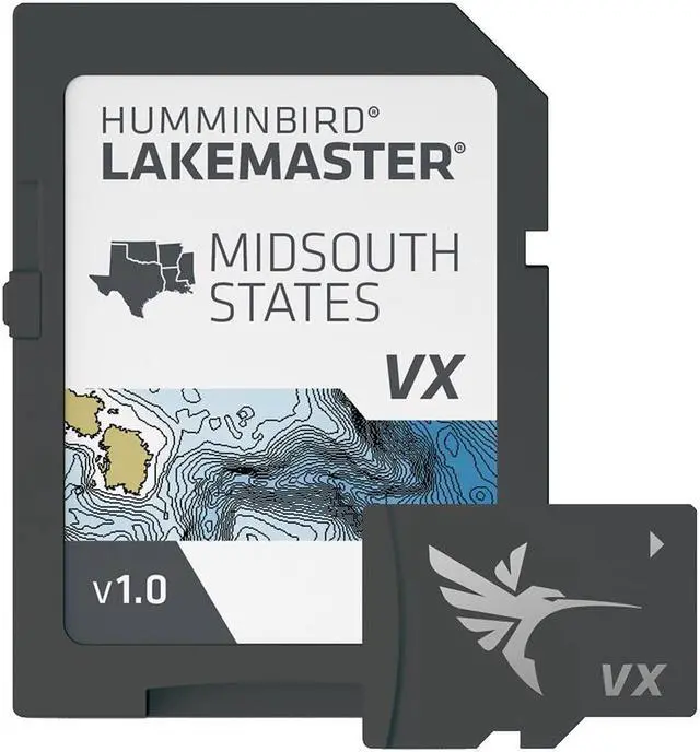 Alt view image 6 of 8 - Humminbird Lakemaster VX Mid-South States microSD