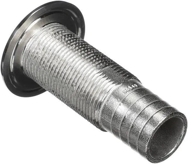 Main image of Attwood Stainless Steel Thru-Hull Standard Straight Barbed - 1-1/8" Inner Diameter