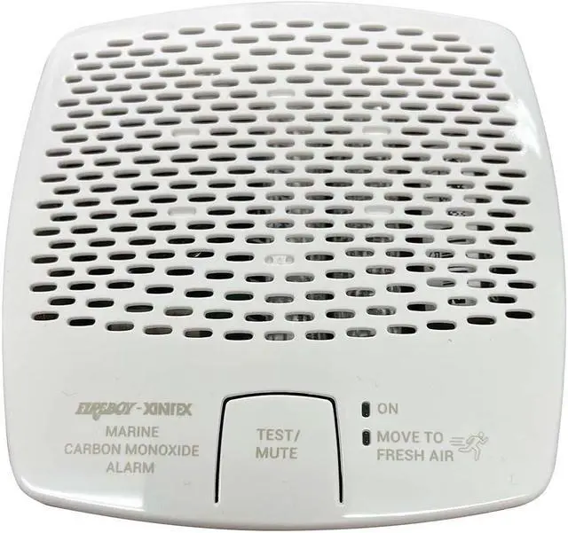 Alt view image 5 of 5 - Fireboy-Xintex CO Alarm 12/24V DC - White
