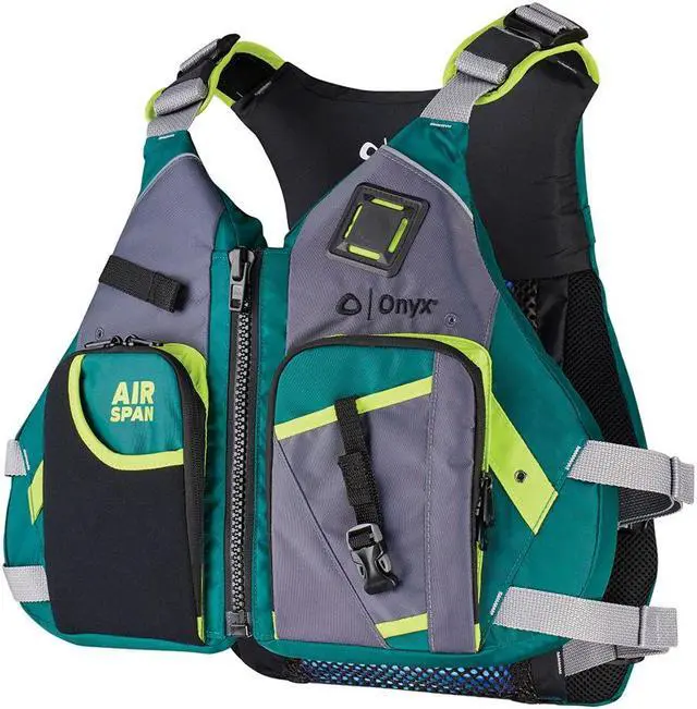 Main image of Onyx Airspan Angler Life Jacket - M/L - Green