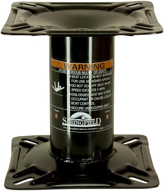Alt view image 5 of 5 - Springfield Marine 1561105 Economy Fixed Height Pedestal - 7"
