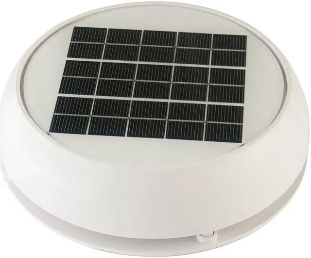 Alt view image 7 of 7 - MARINCO 4 DAY/NIGHT SOLAR VENT, WHITE