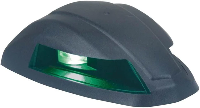 Alt view image 5 of 6 - Perko 12V LED Bi-Color Navigation Light - Black Rounded