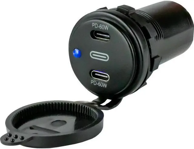 Main image of Sea-Dog Dual USB-C Power Socket