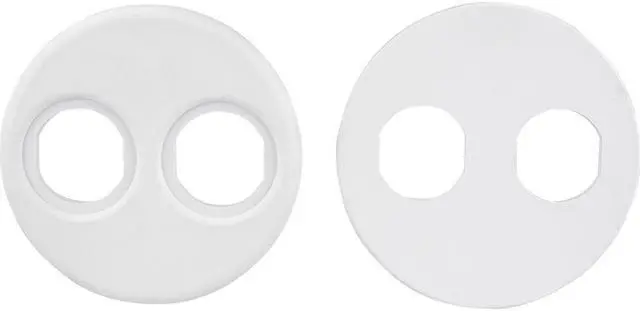 Main image of Sea-Dog 4" Gauge Power Socket Adapter Mounting Plate - White