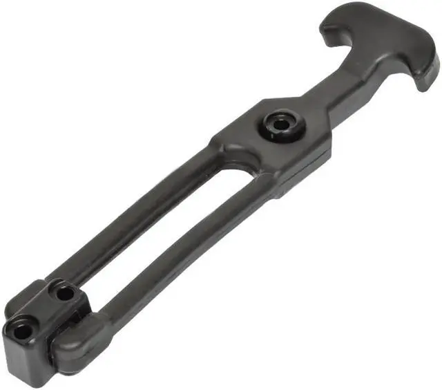 Alt view image 7 of 7 - Southco T-Handle Latch w/Keeper - Pull Draw Front Mount Black Flexible Rubber
