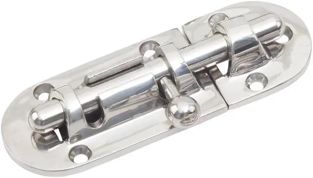 Alt view image 3 of 4 - Sea-Dog 221244-1 Heavy Duty Barrel Bolt - 4-1/4"