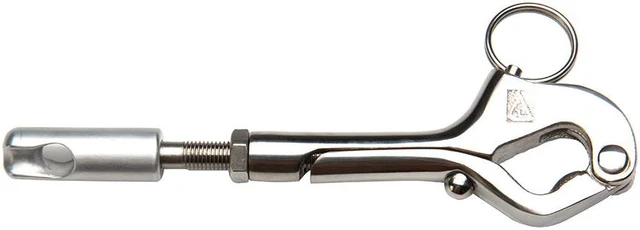 Main image of C. Sherman Johnson Over Center Gate Hook w/Splice Eye