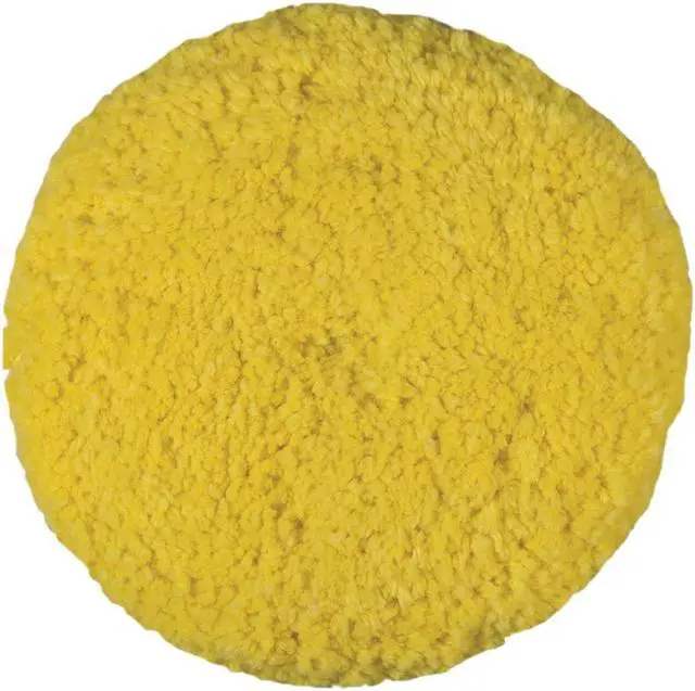 Alt view image 6 of 8 - Presta Rotary Blended Wool Buffing Pad - Yellow Medium Cut