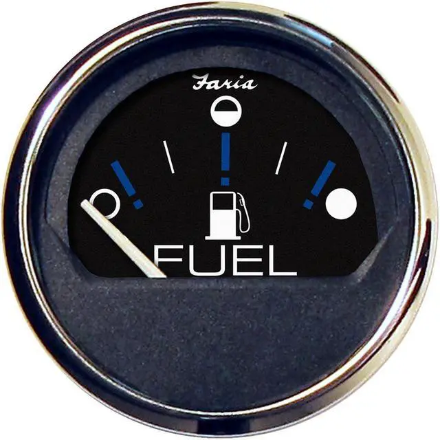 Main image of Faria Chesapeake Black 2" Fuel Level Gauge (Metric)