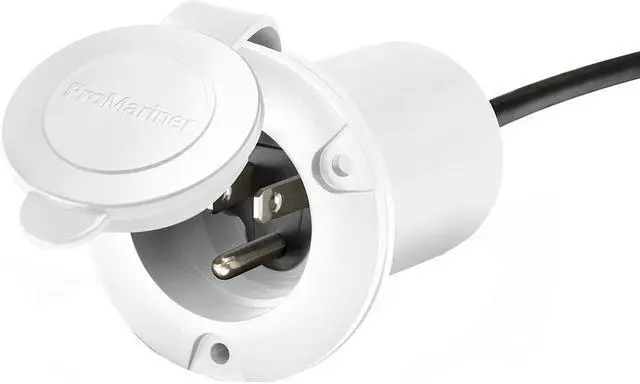 Alt view image 2 of 3 - PROMARINER 51310 UNIVERSAL AC HOLDER, WHITE