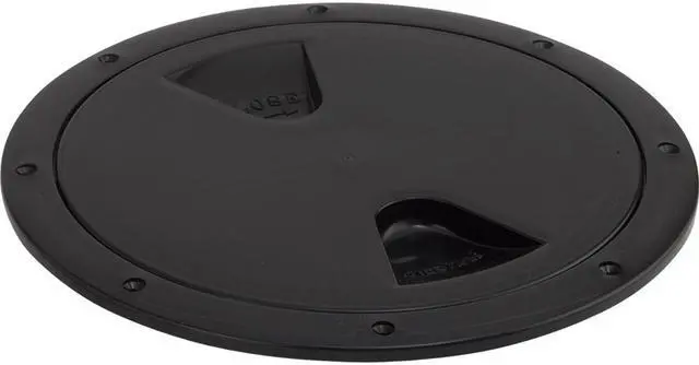 Alt view image 6 of 6 - SEA DOG POLYPROPYENE DECK PLATE BLACK 6"