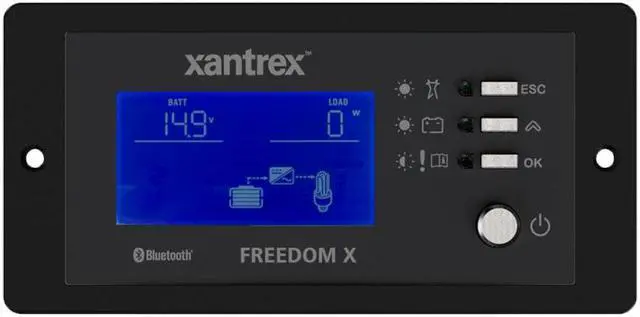 Alt view image 14 of 14 - XANTREX FREEDOM X & XC REMOTE PANEL WITH BLUETOOTH AND 25'