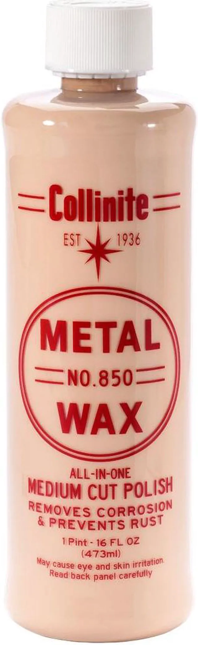 Alt view image 3 of 10 - Collinite 850 Metal Wax - Medium Cut Polish - 16Oz