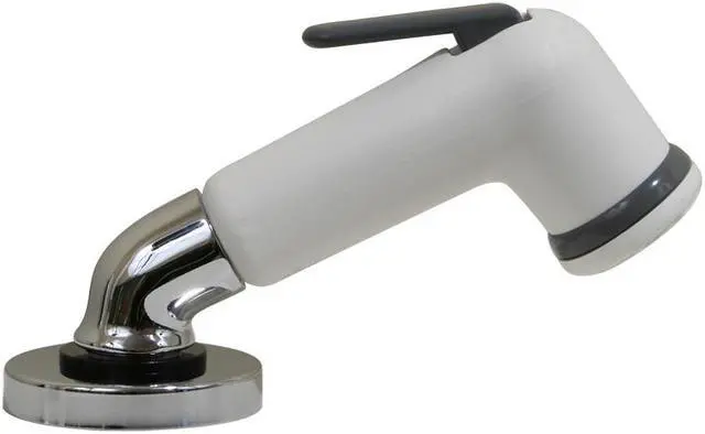 Main image of Scandvik Elbow Sprayer - Handle Pull Out - White w/6' Hose
