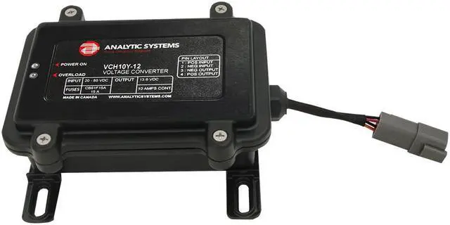 Main image of Analytic Systems Waterproof IP66 DC Converter 10A, 24V Out, 30-80V In, Ruggedized