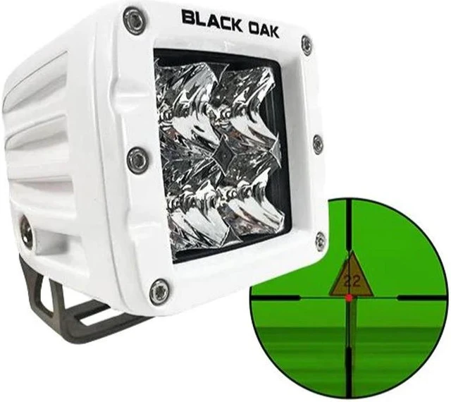 Main image of Black Oak Pro Series Infrared 2" 850nm Flood Pod Light - White