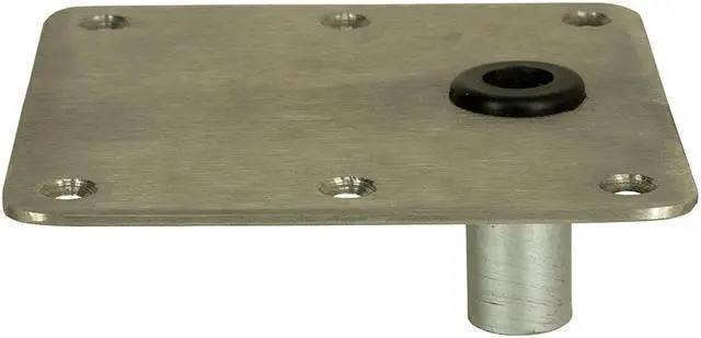 Alt view image 4 of 4 - Springfield KingPin&trade 7" x 7" Offset - Stainless Steel - Square Base (Standard)