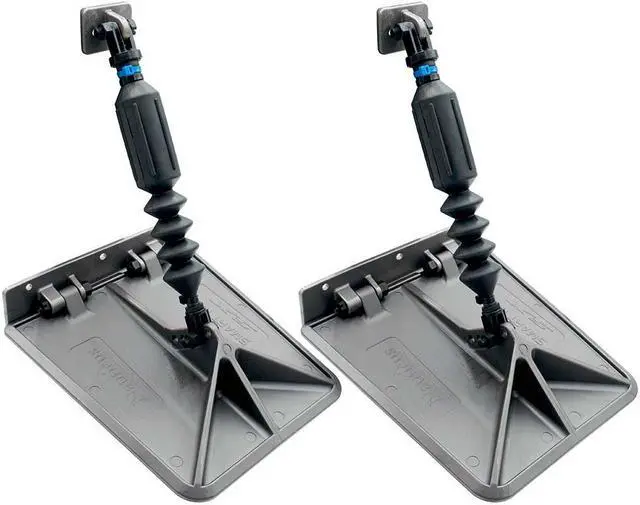 Alt view image 4 of 5 - Nauticus SX 9.5 x 10 Smart Tabs 18-22 Boats w/80lb Actuators - 150-240HP - Gunmetal Grey